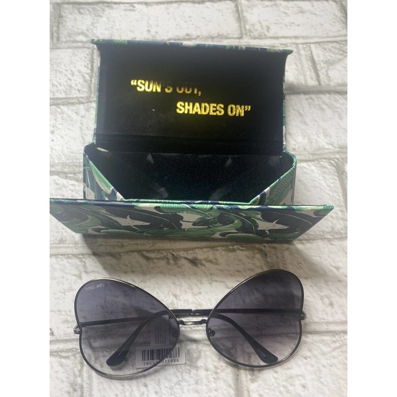 NEW Women's Thomas James LA "Hyde" Black Sunglasses - Picture 4 of 5